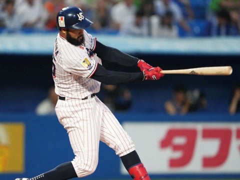 サンタナ選手が猛打賞