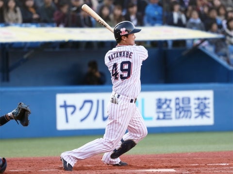 三塁打でチャンスを演出