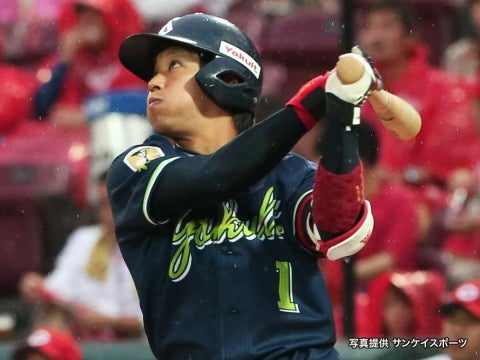 山田選手が先制の26号ソロ