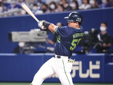 村上選手が月間31打点