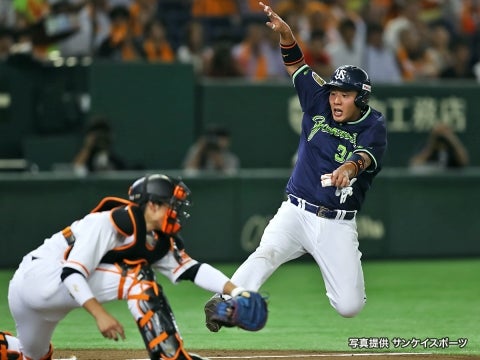 得点に繋がる二塁打