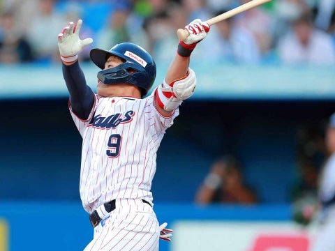 塩見選手が先制の4号ソロ！