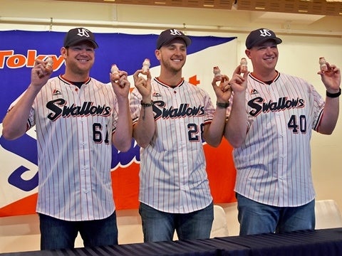 新外国人3選手が入団会見