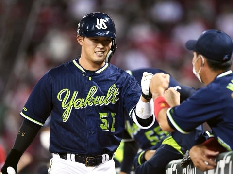 濱田選手が勝ち越しの3号ソロ！