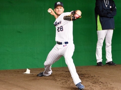 3投手がブルペン