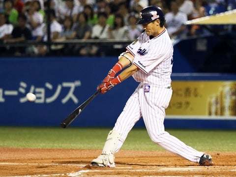 代打で1点差に迫るタイムリー二塁打