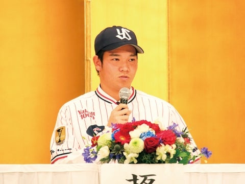 坂本投手「強い気持ちで向かっていく」