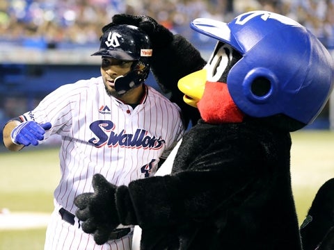 一時同点の32号3ラン