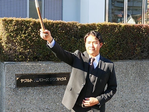 松本投手「開幕から一軍で活躍できるように」