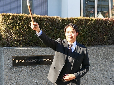 松本投手「開幕から一軍で活躍できるように」