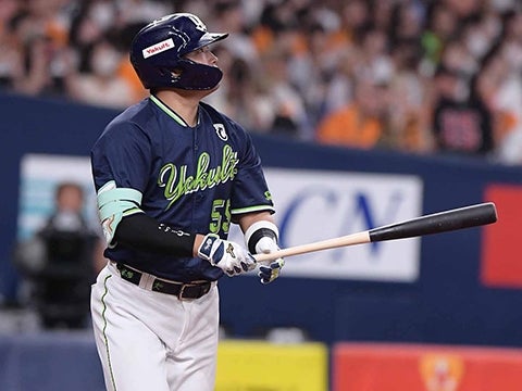 村上選手が5試合連続安打と好調をキープ