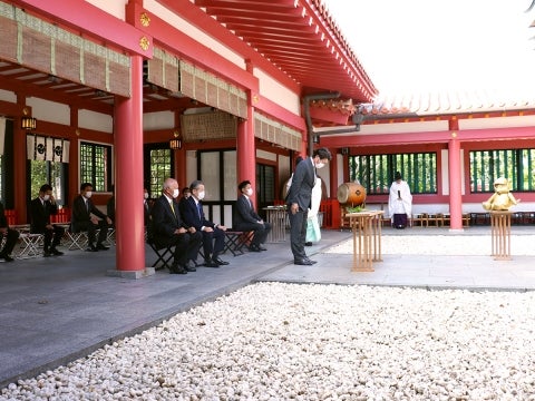 キャンプ安全祈願！