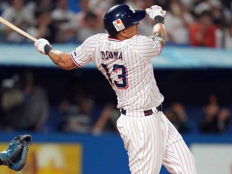 オスナ選手が8号2ラン