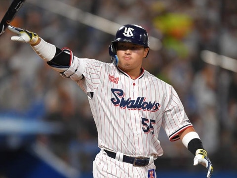 村上選手が32号3ラン含む、4打点の活躍！