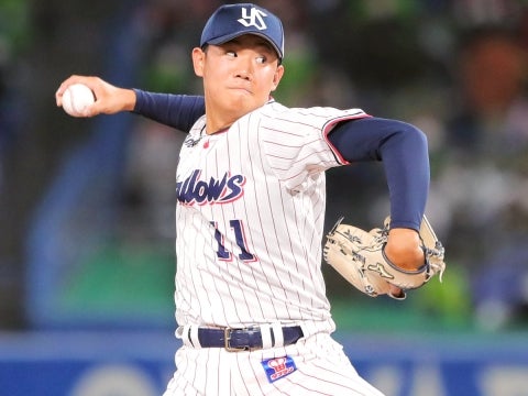 奥川投手がプロ初登板