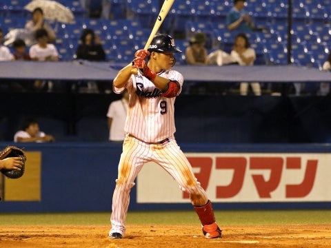 塩見選手が先制のタイムリー（イースタン・リーグ）