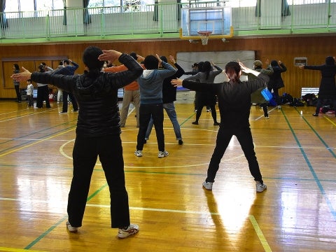 みんなで一緒に