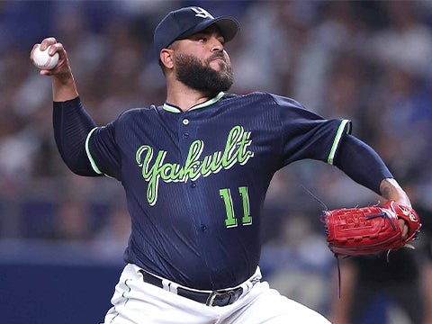 アビラ投手が今季初登板で6回1失点の粘投