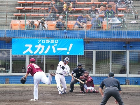 初対戦でタイムリー