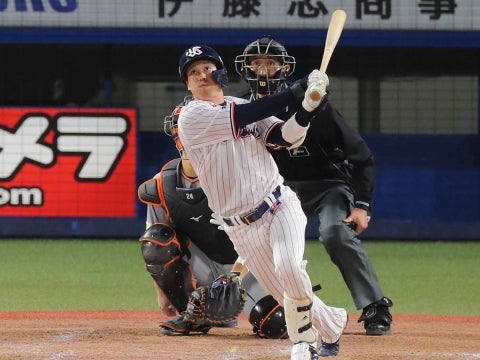 山田選手が2試合連発となる10号ソロ