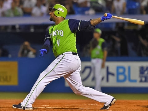 リーグトップの25号3ラン