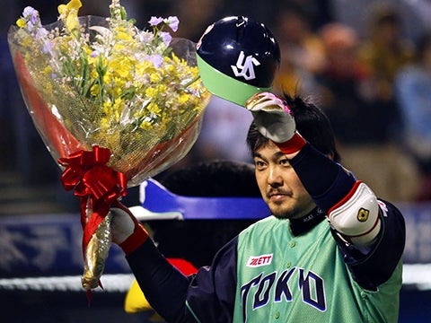 畠山選手がプロ通算100本塁打！