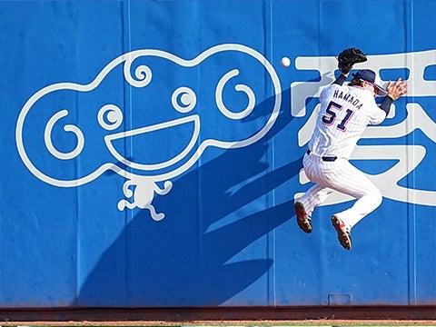 体を張ってトレーニング