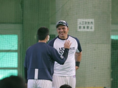 オスナ選手が一軍キャンプに合流
