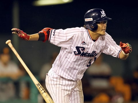 プロ入り初の2点タイムリー