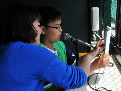 ちびっこウグイス体験