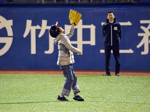 フライキャッチに挑戦