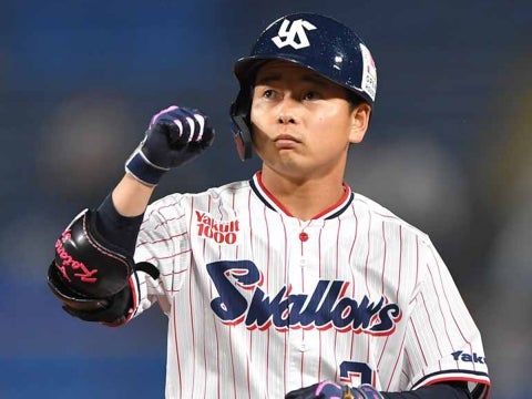 山崎選手が先制タイムリー含む、マルチ安打！