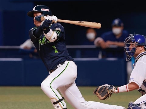 山田選手がマルチ安打の活躍