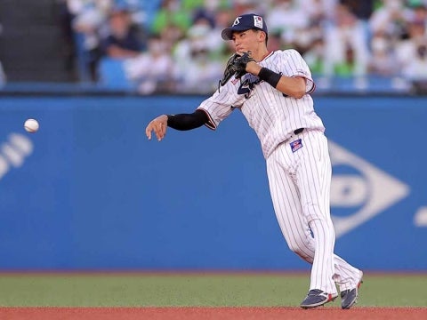 元山選手が攻守に活躍