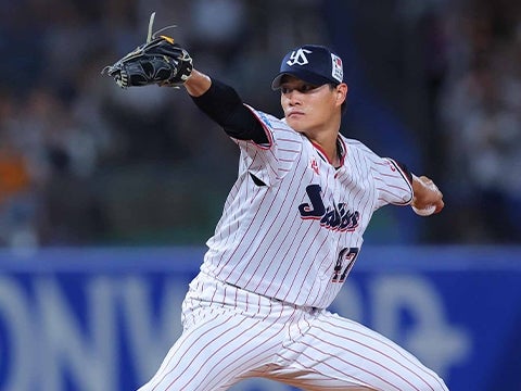 先発・高橋投手が6回無失点8奪三振の好投で今シーズン3勝目を挙げる