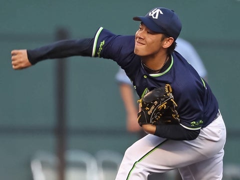 小川投手が7回途中2失点で5勝目