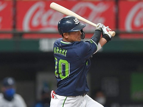 荒木選手がタイムリーで存在感