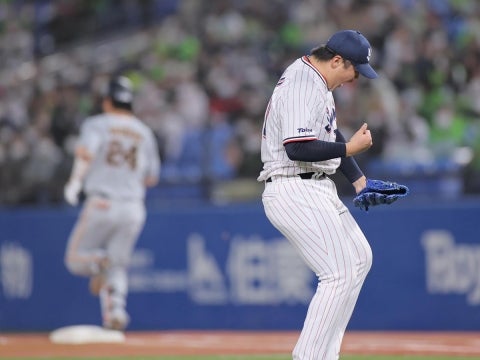 清水投手が今シーズン50ホールド目！