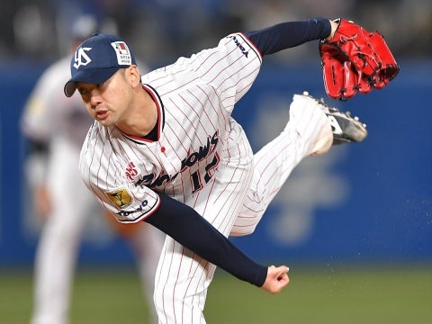 石山投手が好リリーフ