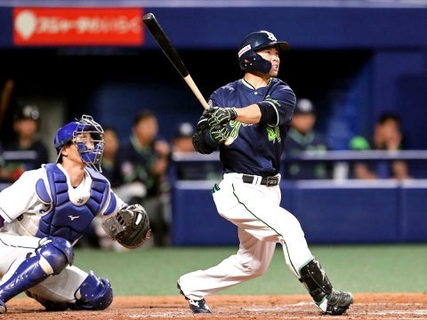 雄平選手が4号2ラン