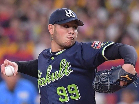 ヤフーレ投手が7回1安打の好投