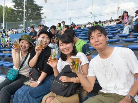 ビールで乾杯！