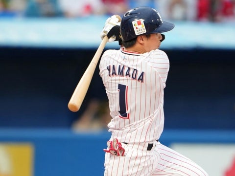 山田選手がマルチ安打！