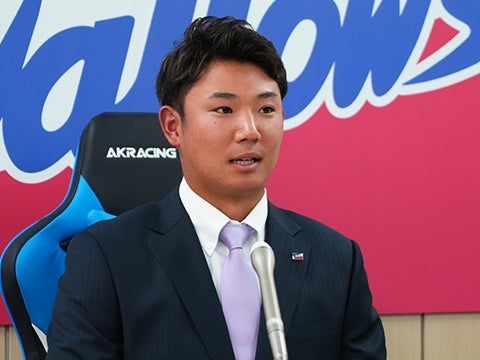 奥川投手「一軍に復帰して活躍する姿をお見せできるように」