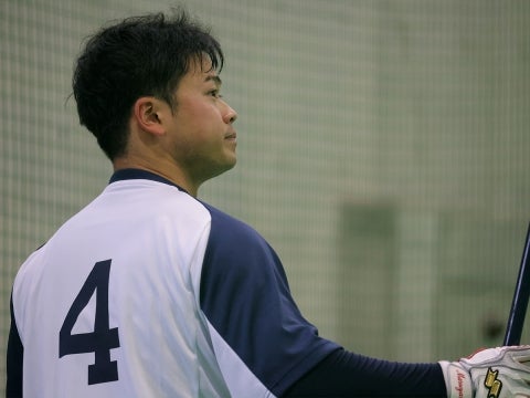 新人唯一の一軍キャンプ帯同となった丸山選手