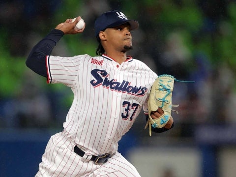 ロドリゲス投手が2回無失点！