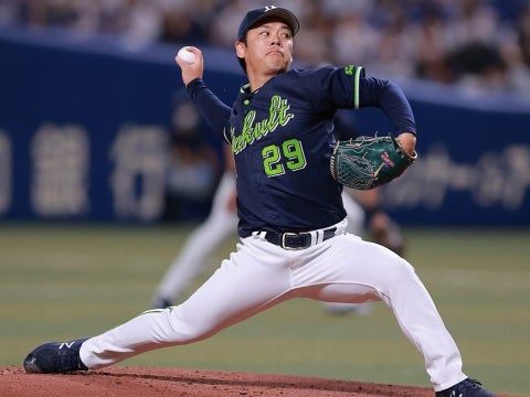 小川投手が9回2安打1失点に抑える好投