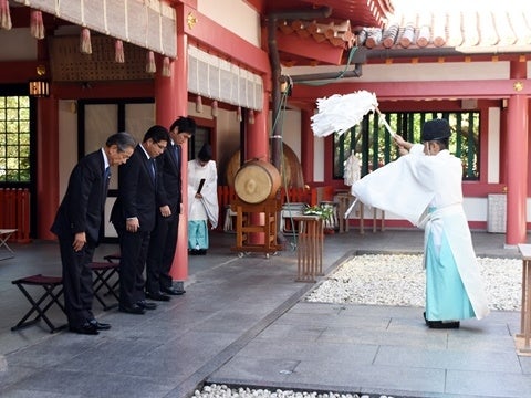 キャンプ安全祈願！ いよいよ明日キャンプイン！