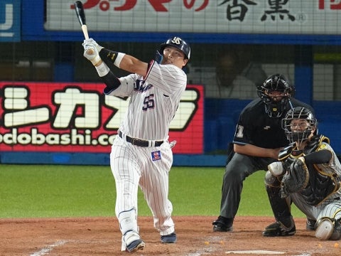村上選手が31号2ラン。3試合連続のマルチ安打を記録