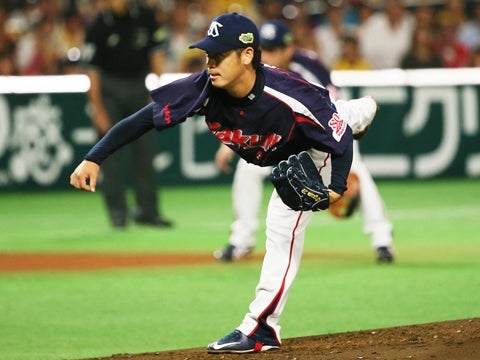 小川投手は4回2/3を2失点